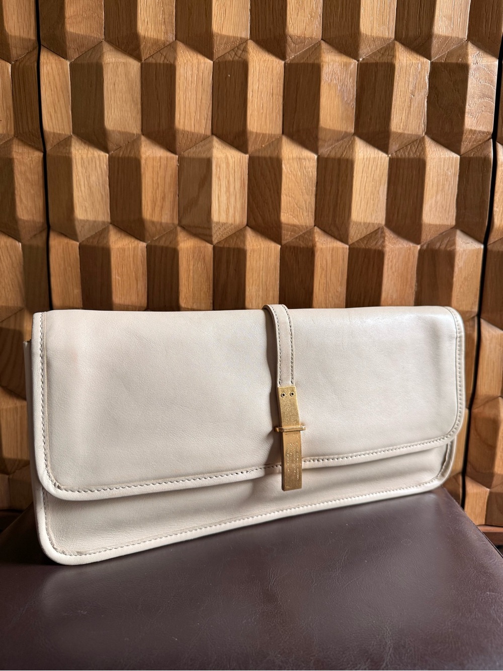 Marc Jacobs Leather Clutch w/ COA